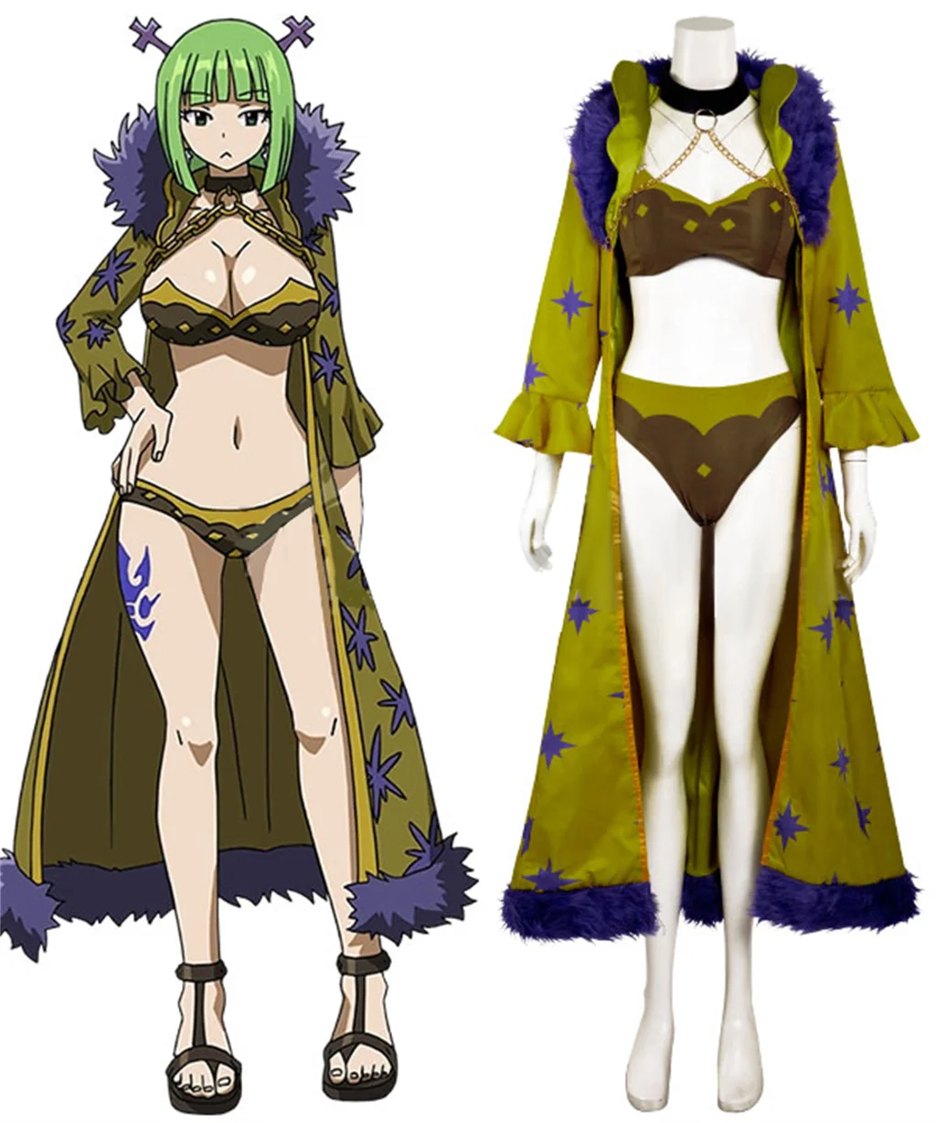 

Fairy Tail Season 3 Brandish U Cosplay Costume S3 Brandish μ Adult Women Halloween Party Outfits