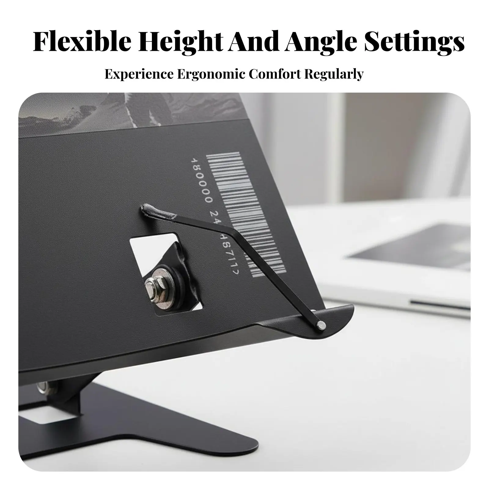 조절 가능한 데스크탑 북레스트, 접이식 조절 가능 독서대, 편안함을 제공하는 다기능 손 자유로움 제공 독서대, 독자들을 위한 침실용