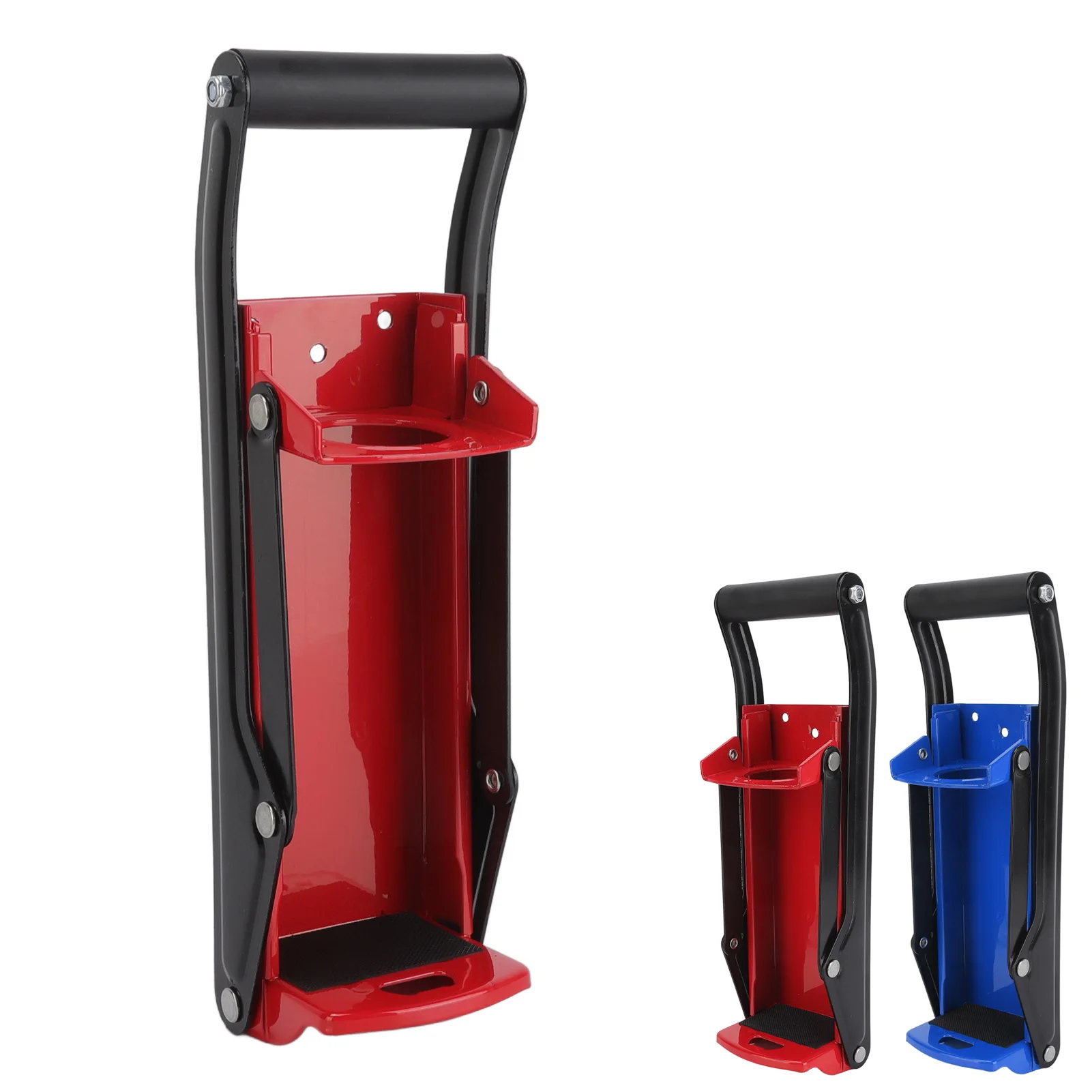 Can Smasher Nonslip Mat Wall Mounted Beer Can Crusher for Tin