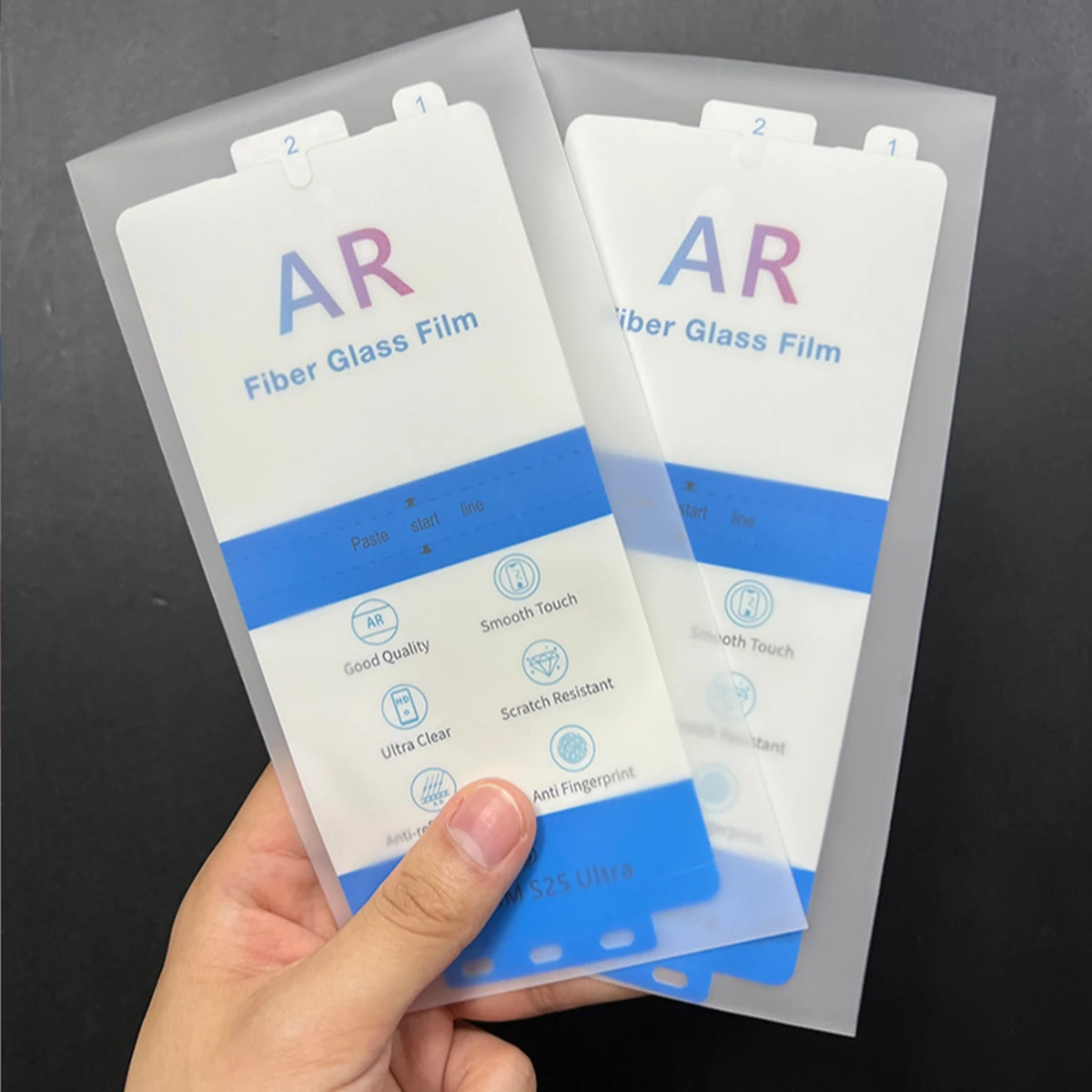 Enhanced Transparency Anti-Reflection Screen Protector - Fiber Glass Film (1-3 Pack)