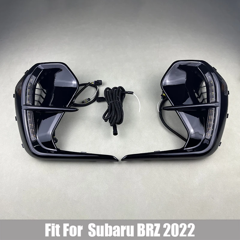 

Suitable for Subaru BRZ 2022 Car Daytime Running Lights LED Daylight Fog Lamp Turn Signal
