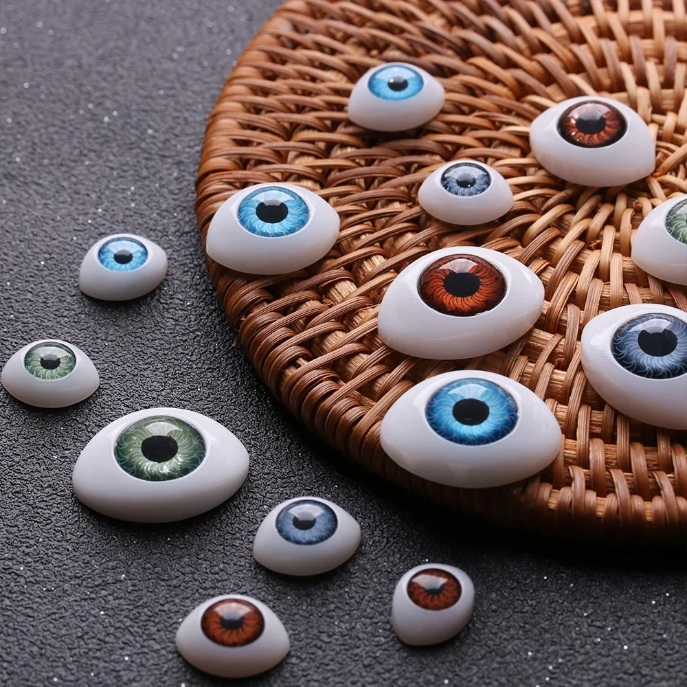 20Pcs Plastic Oval Doll Safety Eyes for DIY Toy Eyes Animal Toy Puppet Making Dinosaur Eyes Craft Crochet Bjd Dolls Accessories 2