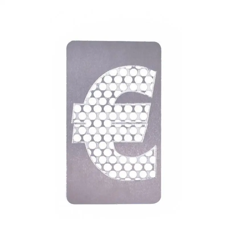 Tobacco Grinder Card Herbal Leaf Tobacco Crusher Cigarette