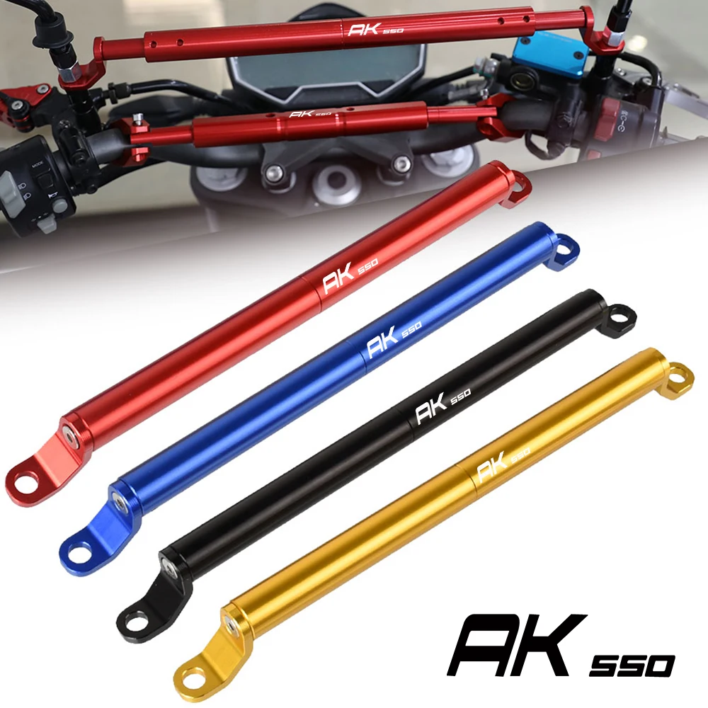 

Universal Crossbar For Motorcycle KYMCO AK550 2021 2022 Accessory Aluminum Adjustable Extension handlebar Balance Cross bar 22mm