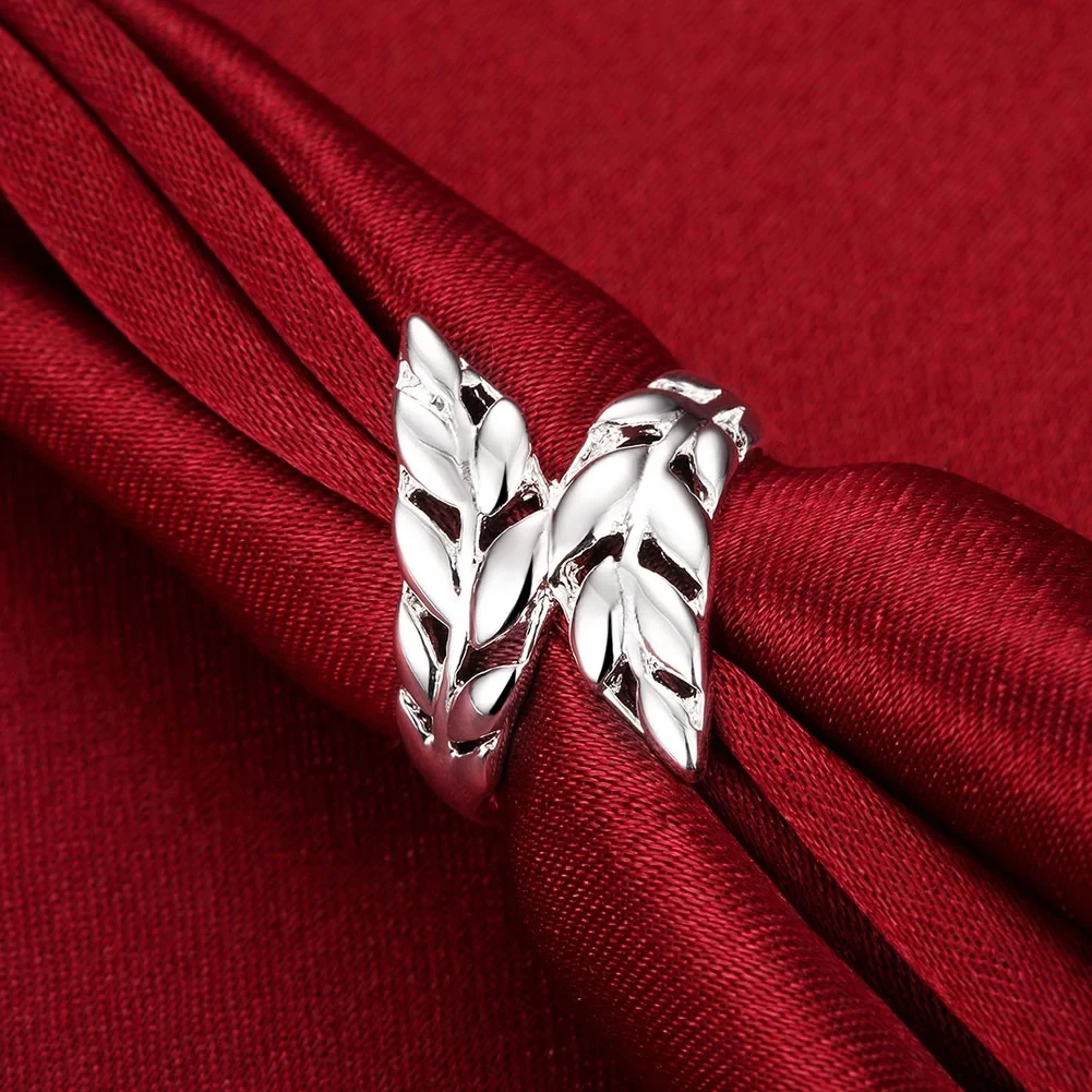 

High quality charms Jewelry Pastoral 925 Sterling Silver Rings For Women adjustable Fashion elegant Wedding Party Holiday gifts