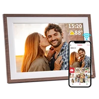 Frameo 10.1 Inch Digital Picture Frame，WiFi Electronic Frame，1280 * 800IPS HD Cloud Smart Digital Photo Frame,32GB Storage, Wall 1