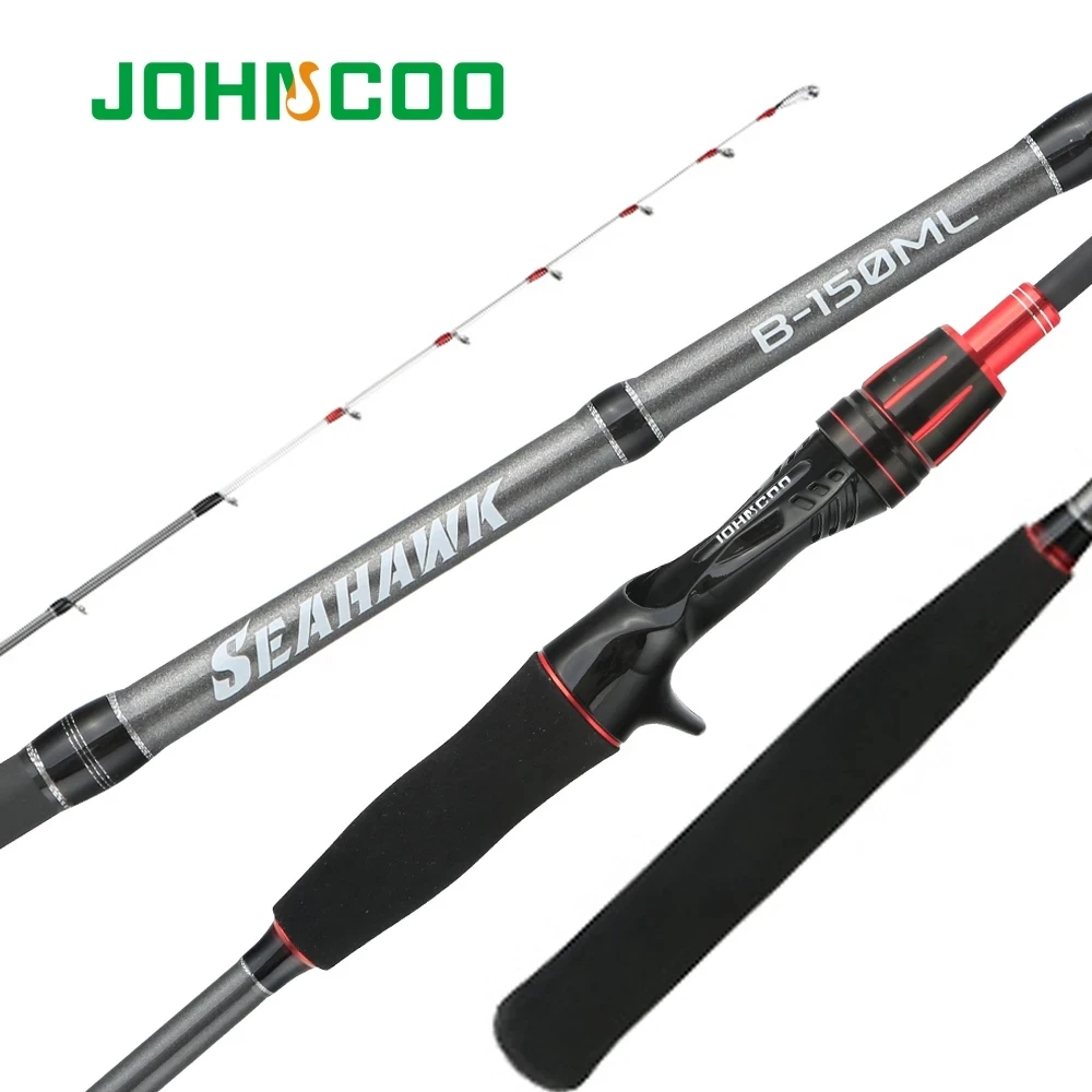 JOHNCOO Joran Pancing Ikan Cumi-cumi Laut Super Ringan Joran