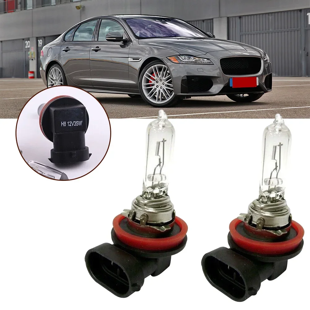 2X H8 35W Halogen Bulbs 4300K Super Amber Headlights Fog Lamps Light Running 12V High Power Auto Car Light Source Parking halogen headlight bulb,car headlights