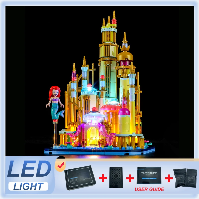 

Фотообои для LEGO 40708 Mini Ariel's Castle (только фотообои, без модели конструктора)