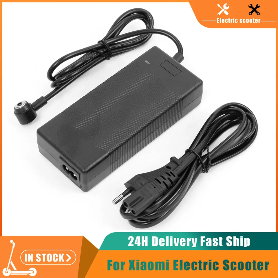Chargeur 42V 2A Pour Scooter électrique Xiaomi - Compatible M365, Protection Complète, Compact Et Transportable