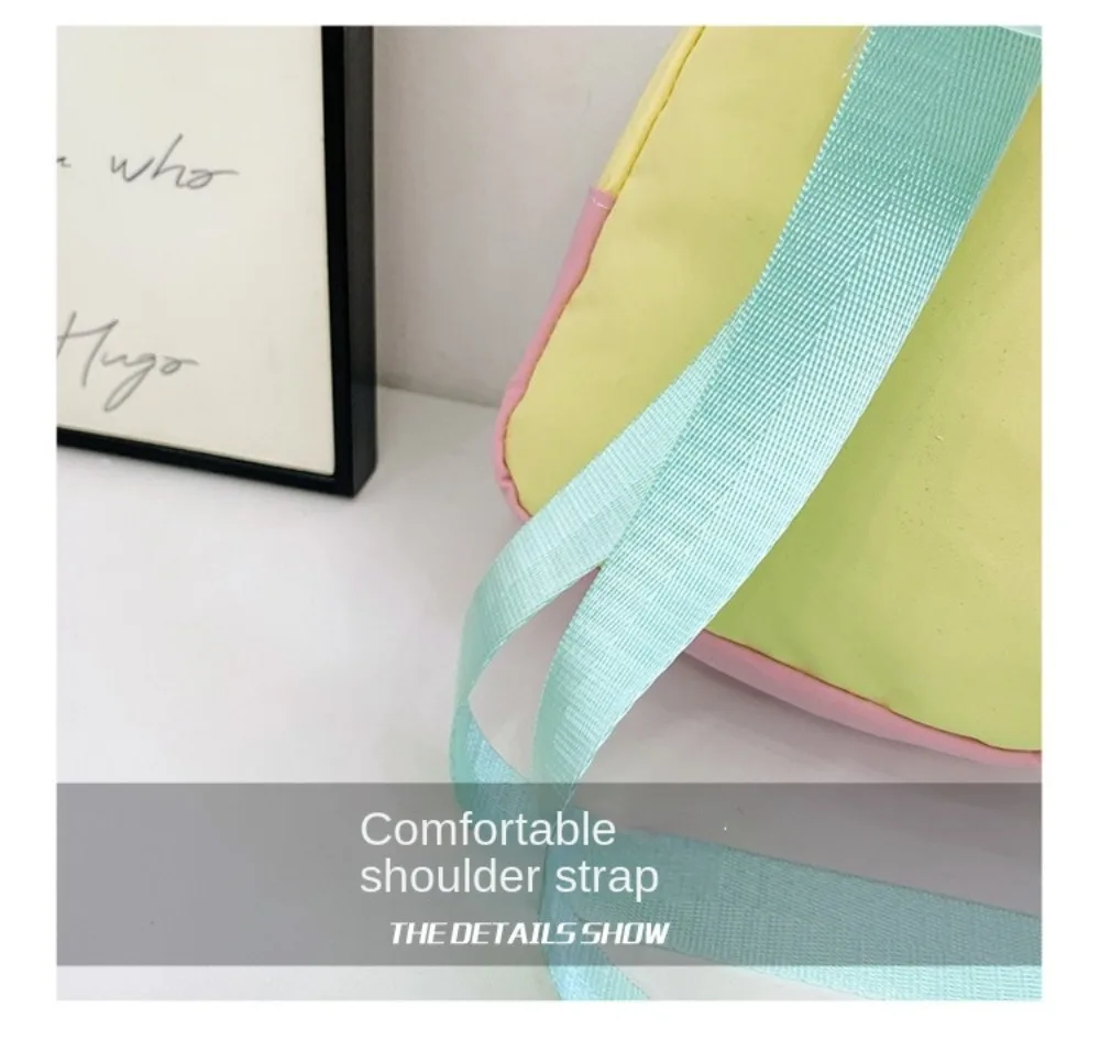 Niedliche Nylon-Brusttasche für Kinder, Farblich Abgestimmte Leichte Schultertasche, Umhängetasche für Outdoor-Aktivitäten – Detail 18