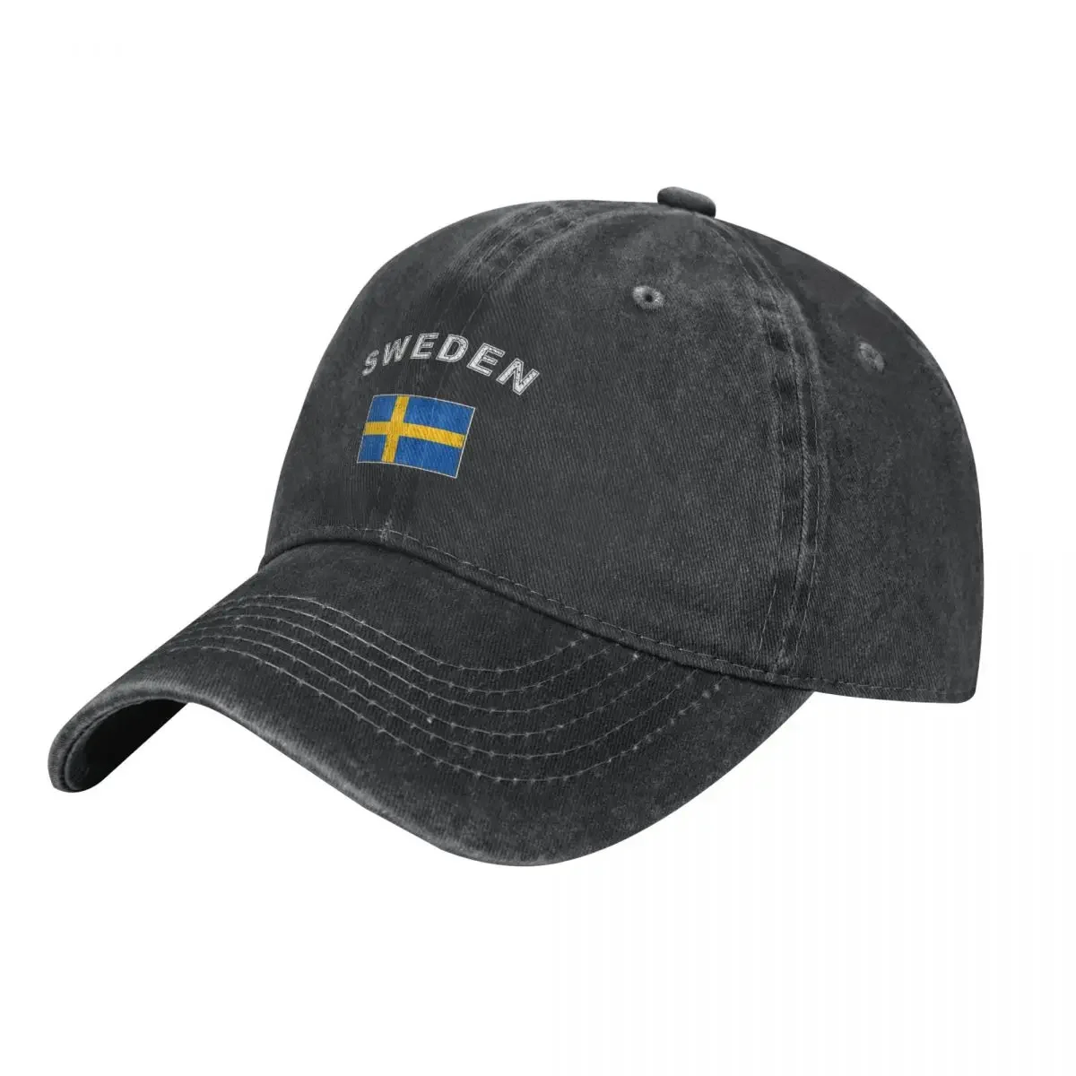 

Sweden Swedish flag flag Cowboy Hat Luxury Man Hat Horse Hat Golf Men Women's
