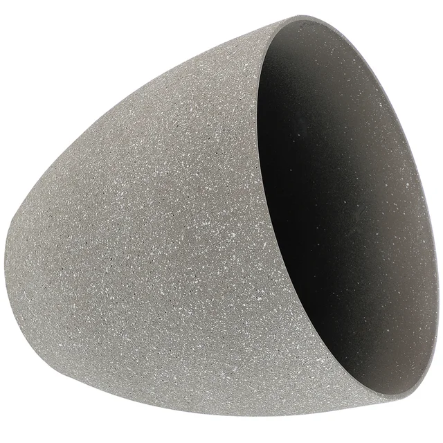 Pot Virágcserepek Kerti Zamatos Ültetvények Nagy Ültetvényes Dekoratív Gyanta Kő Ültetés Beltéri Bonsai Tartály Utánzás - Image 5