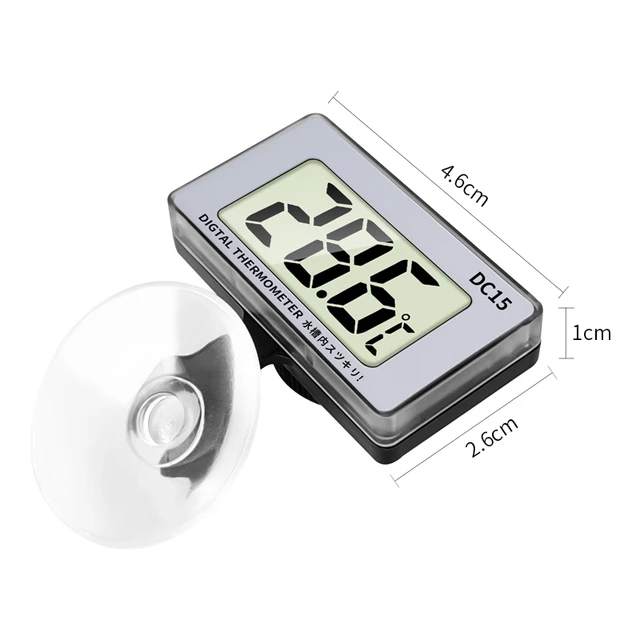 Mini Lcd Digitális Hőmérsékletmérő Hőmérséklet -Érzékelő Hőmérő Higrométer - Image 4