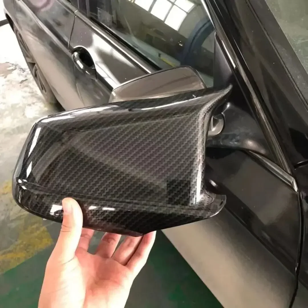LHD BMW 5 시리즈 F10 F11 2010 2011 2012 2013 자동차 백미러 사이드 미러 커버 윙 캡 외부 도어 하우징 쉘 트림 프레임