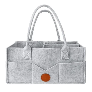 Large Felt Diaper Organizer 1