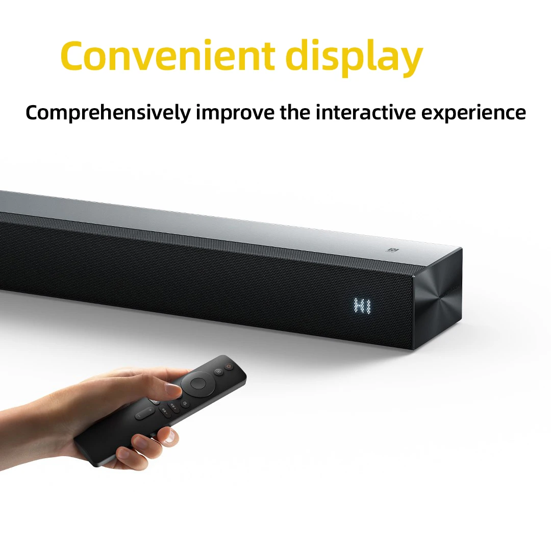 Xiaomi TV Audio 2.1 Bar audio Soundbar NFC quick pairing Built-in subwoofer 5 sound units Peak power 120w Movie Game Music mode