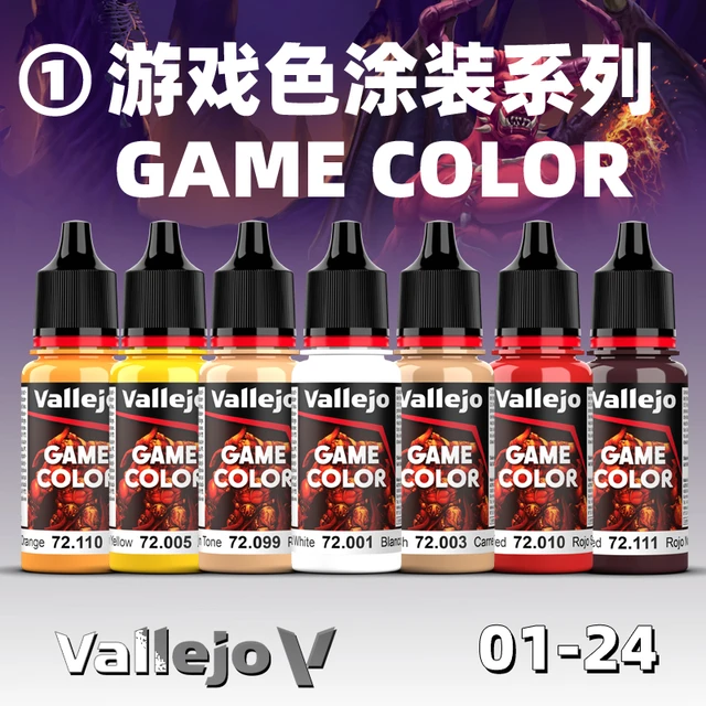 Vallejo Paint Spanish AV Model Painting Game Hammer Series water-based  Paint 72001-72024 - AliExpress