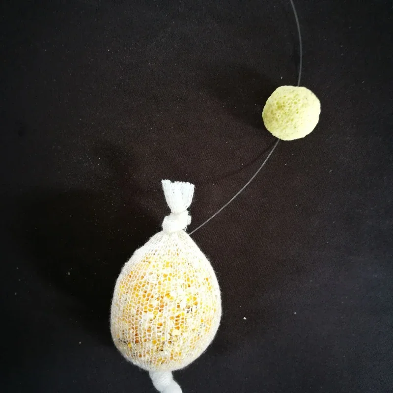 Fishing Net 5M Water Dissolving PVA Narrow Mesh Tube Net Carp Fishing Feeder Lures Refill Plunger Bar Tackle