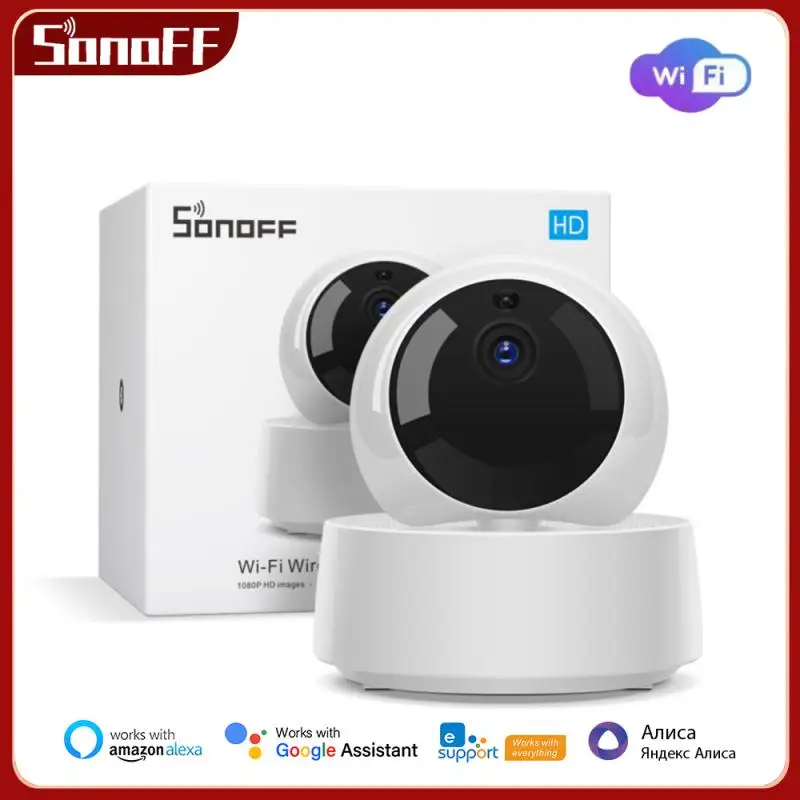 

Умная Беспроводная IP-камера SONOFF GK-200MP2-B 1080P HD с функцией ночного видения