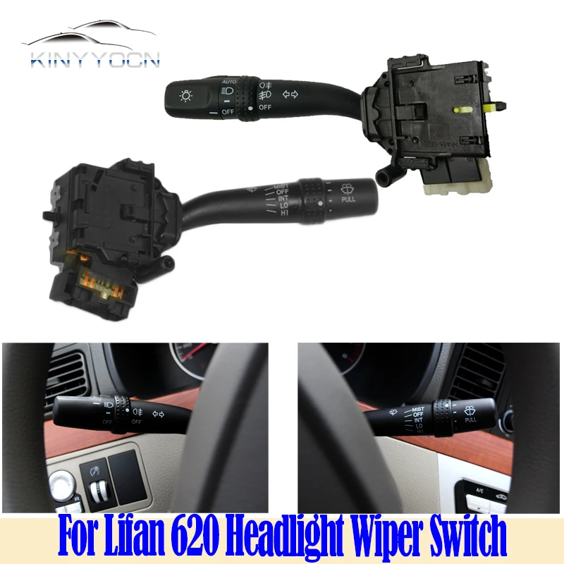 For-Lifan-620-Solano-Car-Headlight-light-Turn-Signal-Wiper-Fog-Lamp ...