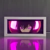 Code Geass Paper Cut Light Box Lelouch Lamperouge Lightbox for Bedroom Decor Desk Anime Shadow Box Kid Birthday Gift Table Lamps 1