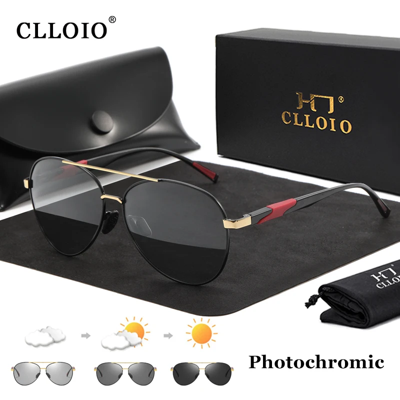 Lunettes De Soleil Polarisées Pour Hommes, Marque De Luxe, Verres