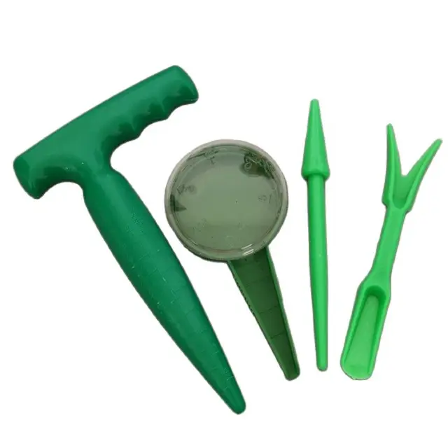 Kerti Ültetvénykészlet Tartozékok Műanyag Palánta Transzplanter Lyuk Lyukasztása Szankulensek Ültetett Szerszám Bonsai Műtrágya Eszköz - Image 2