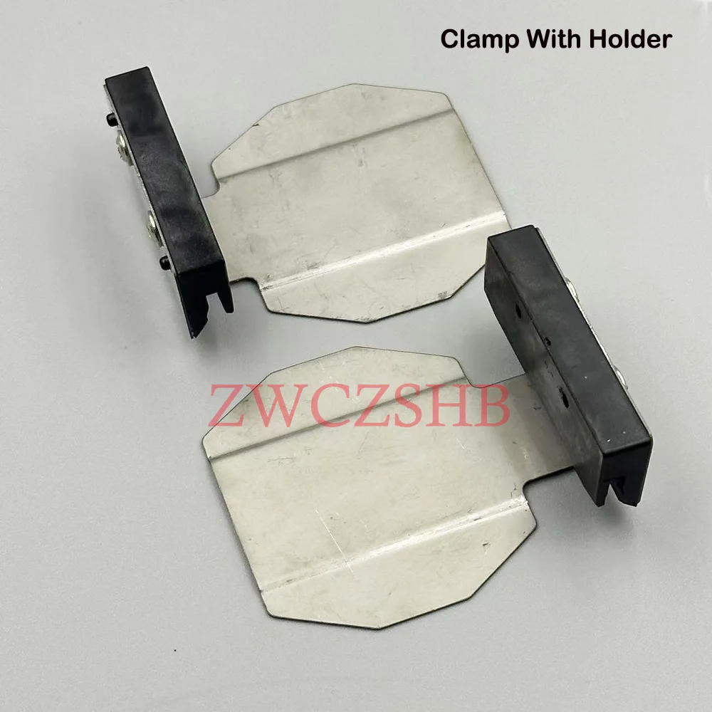 2PCS 잉크젯 프린터 용지 압력 플레이트 미디어 클램프 클립 HP 라텍스 375 370 360 335 용지 프레스 도구 가이드 스틸 홀더
