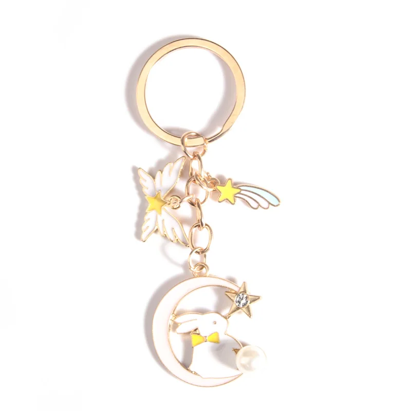 【韓国のみ】 TOWTOW.ARCHIVE Moon Rabbit Keyring Silver Moon rabbit(S) - N.PRIME