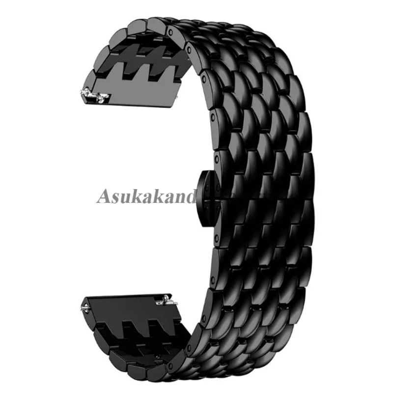 Universal Stainless Steel Quick Release Watch Band – 20mm & 22mm, Elegant Bracelet