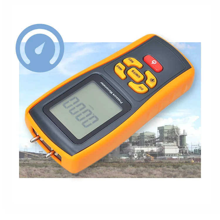 

10kPa Measuring Range Digital Pressure Manometer for Resistance