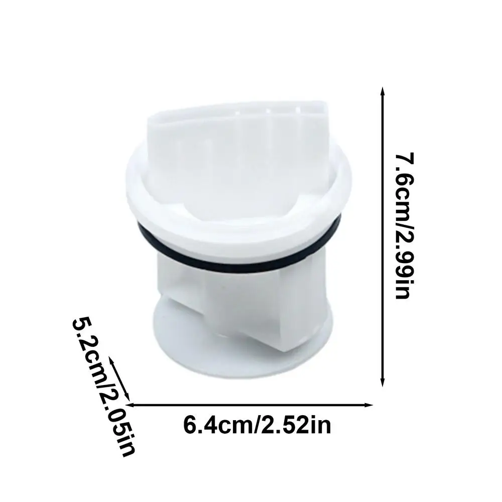 Description Picture 6 of itemWasher Drain Outlet Seal Cover Drain Pump Cover For Washer Laundry Replacement Part Drain Pump Fluff Filter For Washing Machines