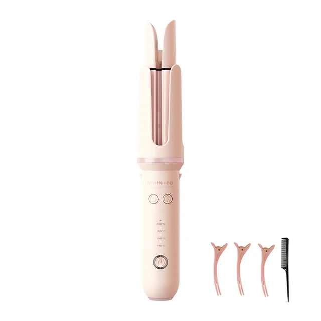 Fer à boucler automatique 32 mm, boucleur à ions négatifs en céramique, 4 réglages de température, cordon rotatif, outil de coiffage pour femmes 1