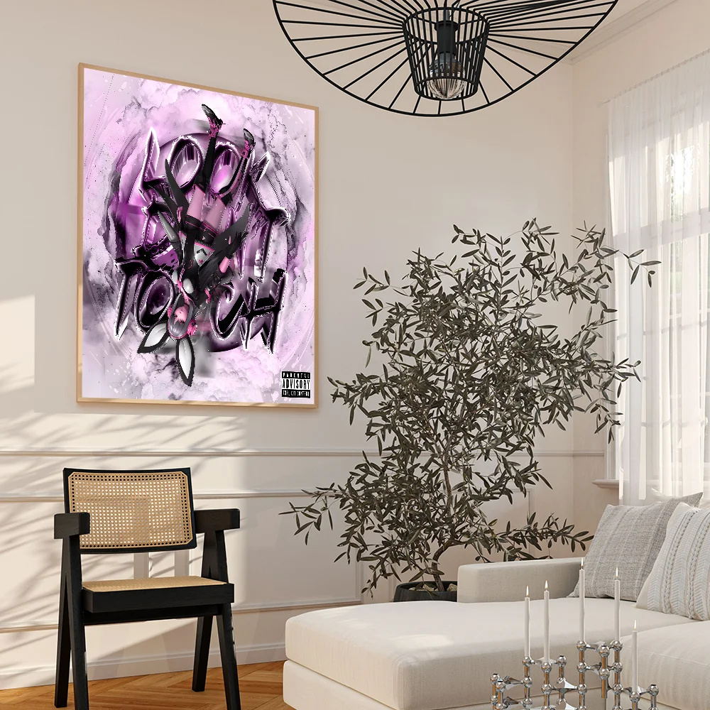 Rapper O-Odetari Classic Vintage Posters Whitepaper Prints Posters