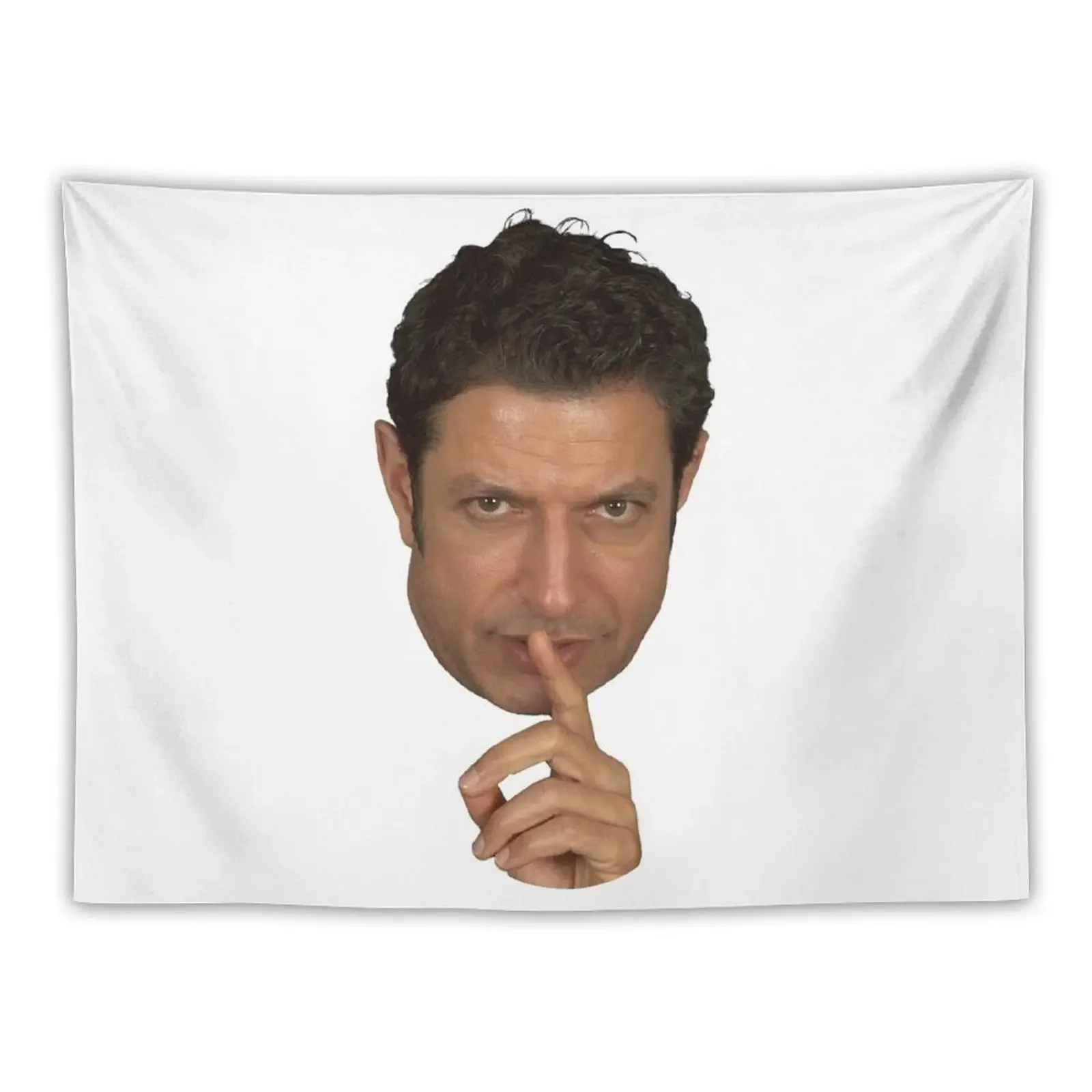 

Jeff Goldblum Shush Face Tapestry Bedroom Organization And Decoration Decoration For Bedroom Bedrooms Decorations Tapestry