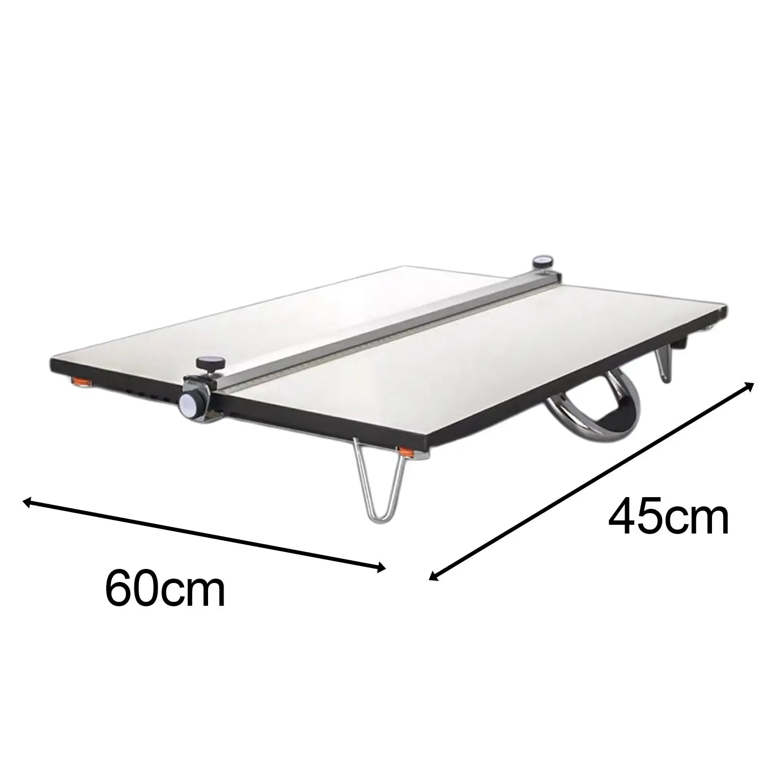 건축가 엔지니어용 드로잉 보드, 인체 공학적 각도 조절 가능 슬라이딩 눈금자, 그래픽 스케치 드로잉 테이블 보드, 60 × 45cm