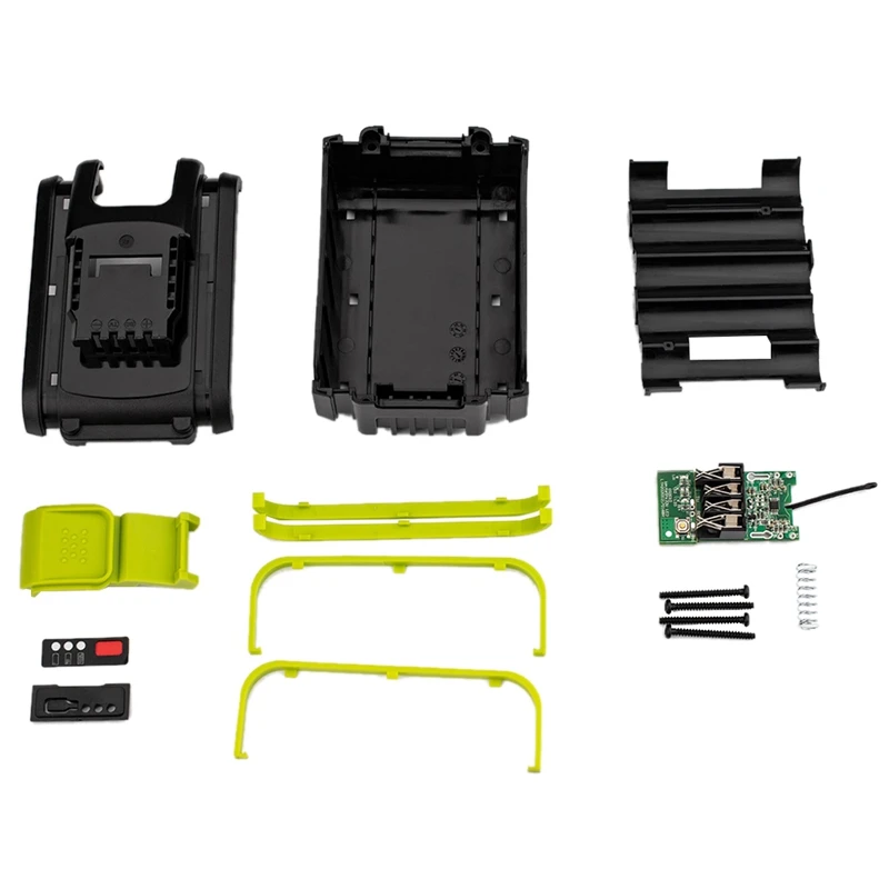 

Battery Plastic Case+Protective Board For Worx 10-Core 20V Lithium Battery Kit With Battery Display