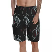 Xenomorph Board Shorts Polyester Swimming Trunks Beach Funny Men Swim Trunks 1