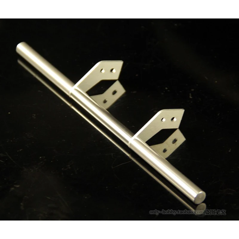 Alloy Rear Bumper For Tamiya Sand Scorcher RC Car - 1:10 Scale, Silver, Electric Buggy Upgrade