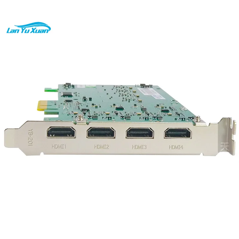 

radio and TV broadcast equipment PCIe 4U SDK support Vmix streaming capture card hdmi 4 channels