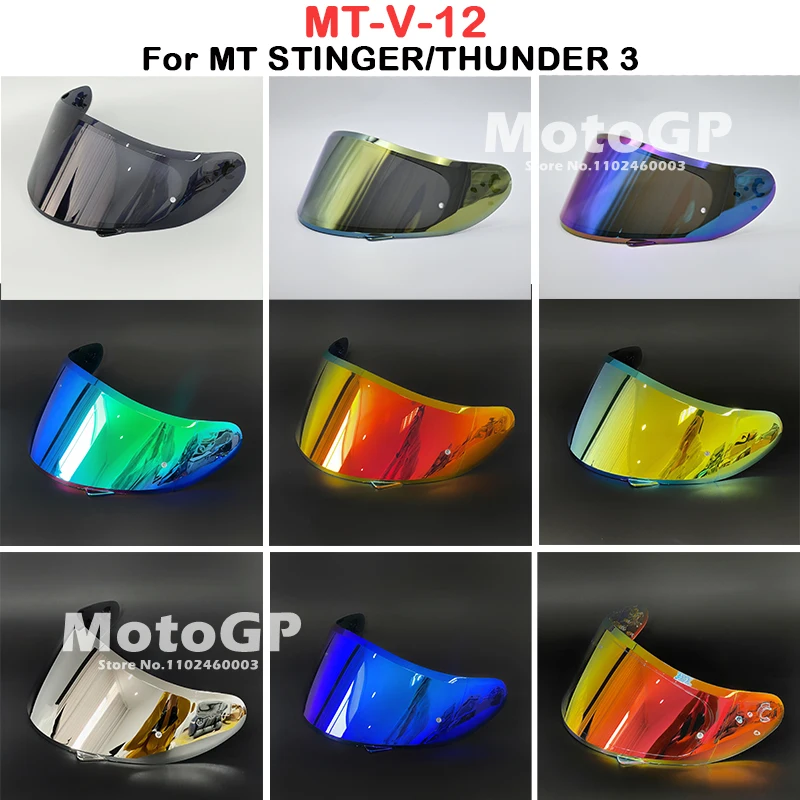 HelmetsGlassMTV12HelmetShieldforMTStingerHelmetandMT