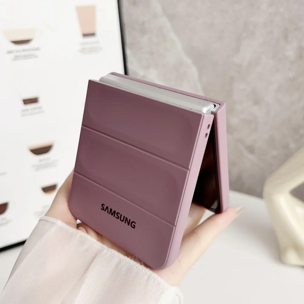 Ultra-Durable Hard Shell Folding Phone Case with Anti-Fall Protection for Samsung Galaxy Z Flip Series