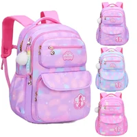 Girl Backpack Kid School Bag Back Pack For Teen Girl Children Pink Schoolbag Kawaii Cute Waterproof Primary High Bagpack Class 1