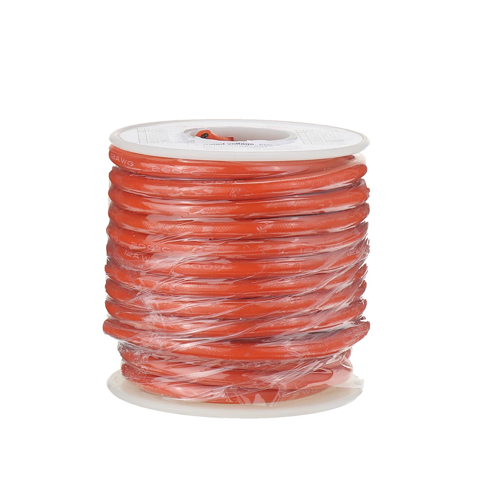 

9m 12AWG Soft Silicone Line High Temperature Tinned Copper Wire Cable for RC Battery