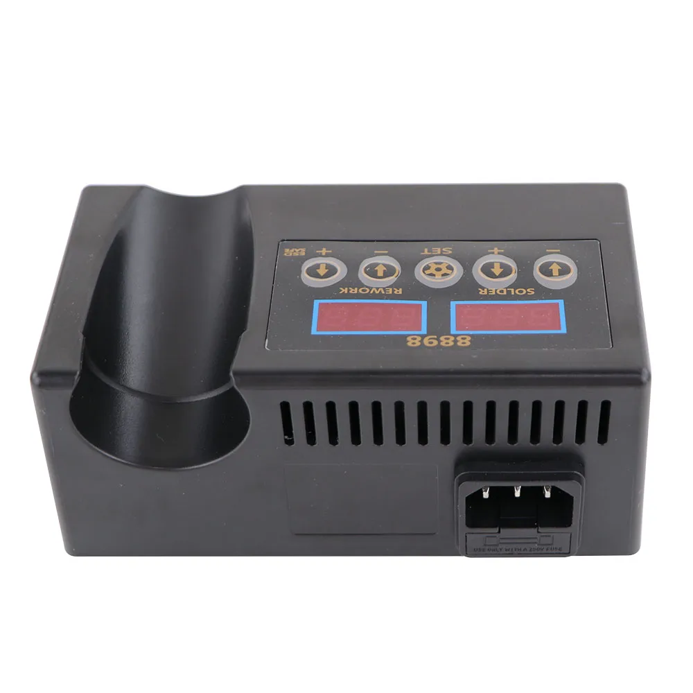 SMD Soldering Iron Hot Air 2 in 1 BGA Rework Solder Station Heat Gun Desoldering Repair For Cell-phone PCB IC Welding Tools Kit 3