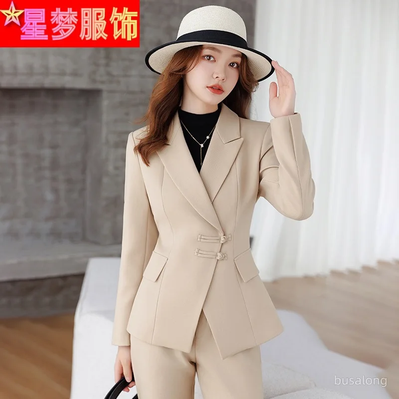 

Small Suit Outfit Women's 2023 Spring and Autumn New Casual Fashion Temperament Small Size Western Style Professional Tailored S