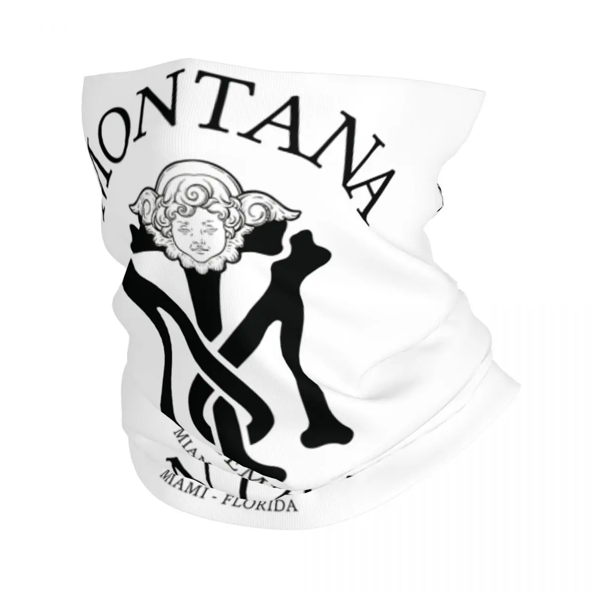 

Scarface Movie Bandana Winter Neck Warmer Women Windproof Wrap Face Scarf for Hiking Montana Management Gaiter Headband