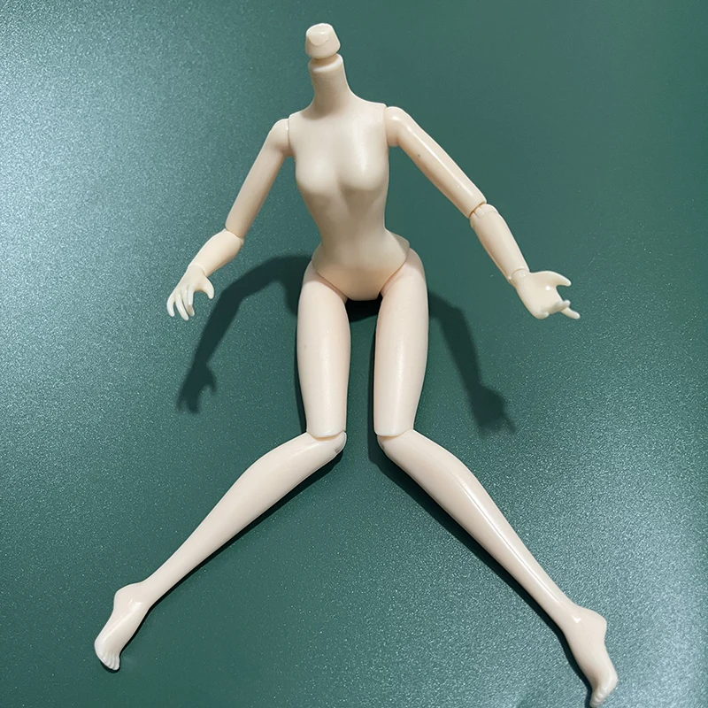 New DIY Doll Two-dimensional Doll 24cm Makeup Doll Head Kids Girls Dolls Toy Gift - 4