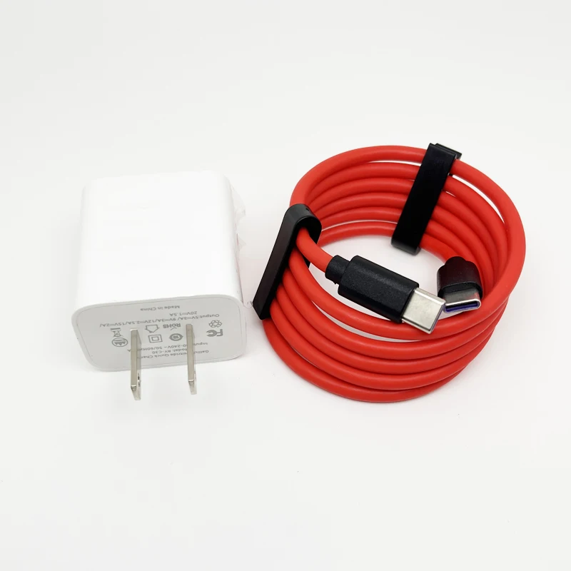 30W GaN Fast Charger For Ulefone Power Armor 13 AC Adaptor+Wired USB Cable US Plug